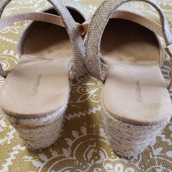 Croft & Barrow Wedge Shoes Women's 10 - Picture 5 of 8